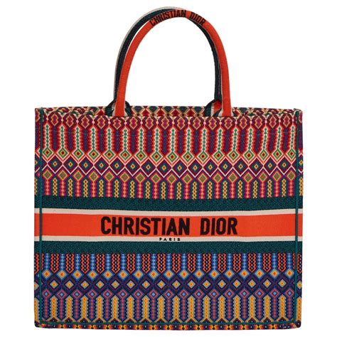 dior orange bag|christian dior tote bag.